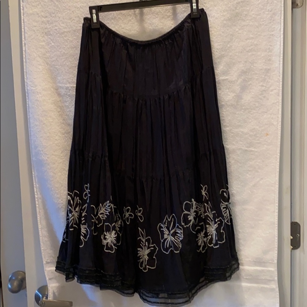 Silk skirt